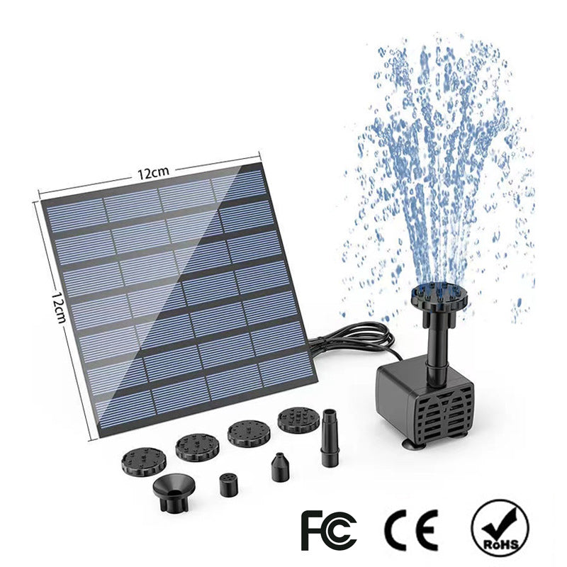 Solar Fountain Outdoor Pool Floating Fountain Mini Fountain Swimming Pool Fountain Garden Fountain Courtyard Small Fountain